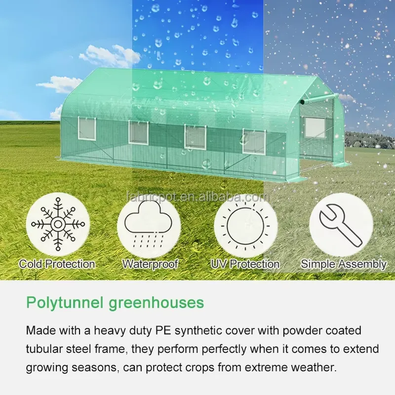 โรงเรือนเพาะปลูกพลาสติกแบบอุโม - Agriculture Tomato Farming บทวิจารณ์และราคา